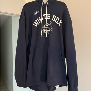Nike Whitesox Blue Sweatshirt Hoodie